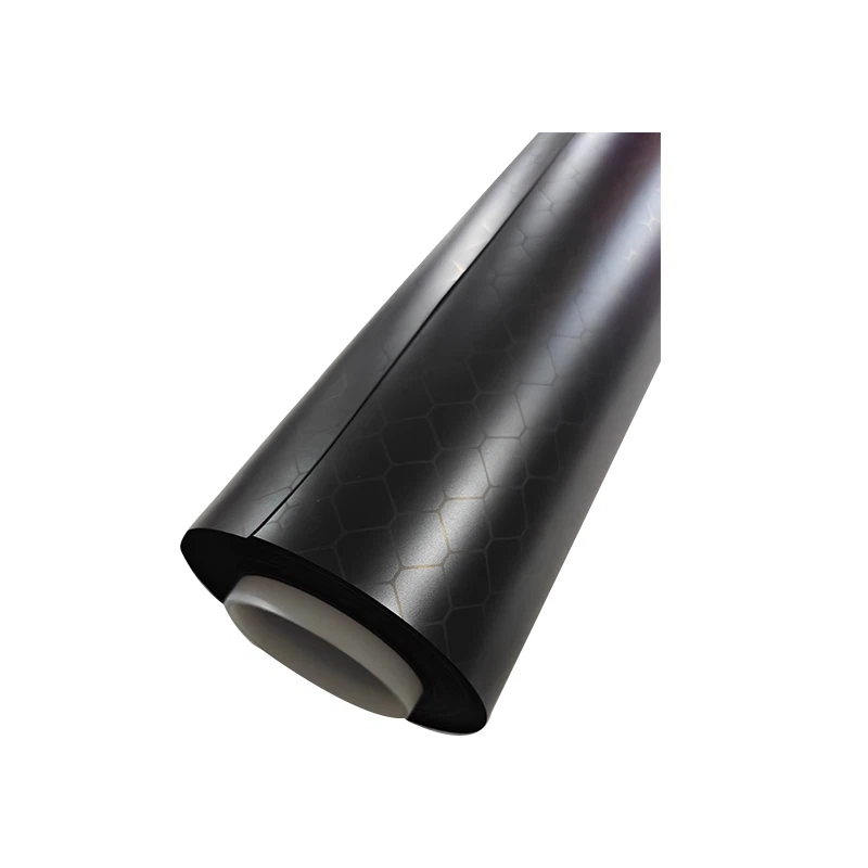 Black PVC Grid Curtain